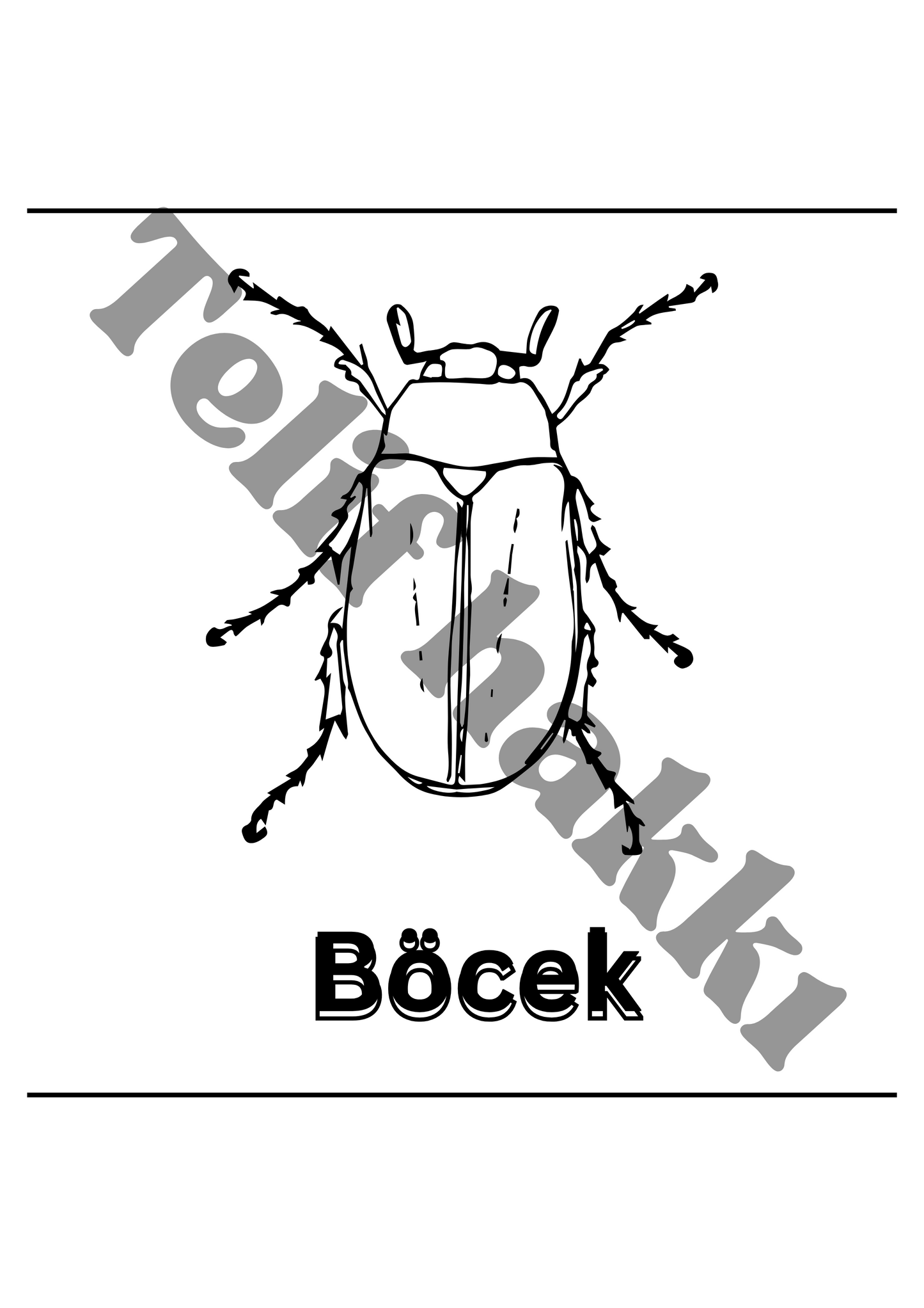 Çocuklar için yazdırılabilir orman hayvanları etkinliği