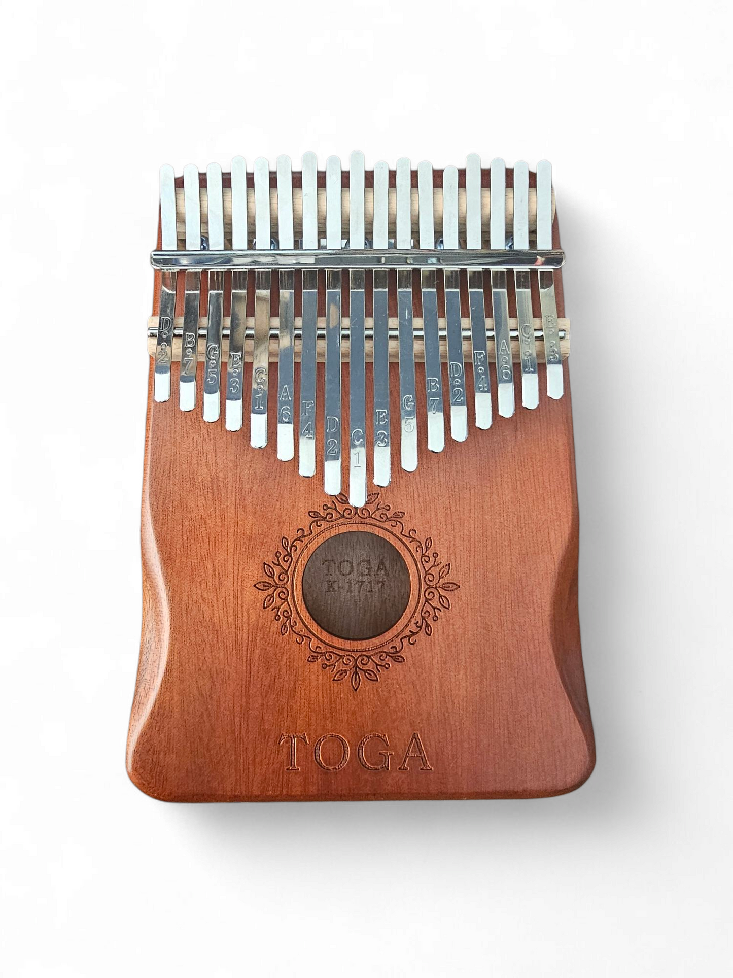 TOGA Kalimba | Doğal Ahşap | 17 Tuşlu Müzik Enstrümanı