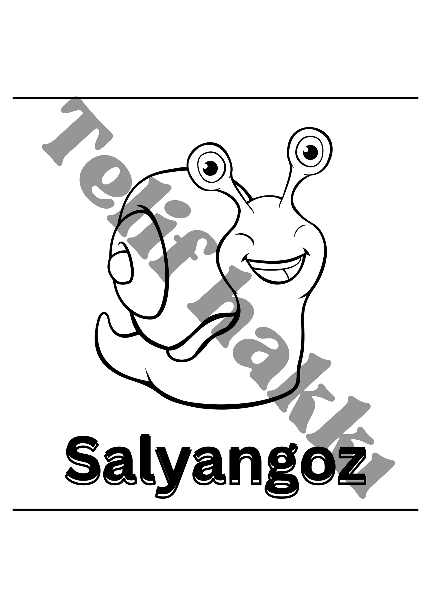 Ayı, tilki, geyik boyama çizimleri