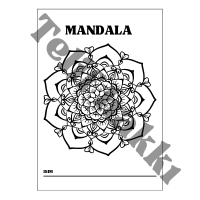 Çocuklar için boyama etkinliği – mandala deseni indirilebilir