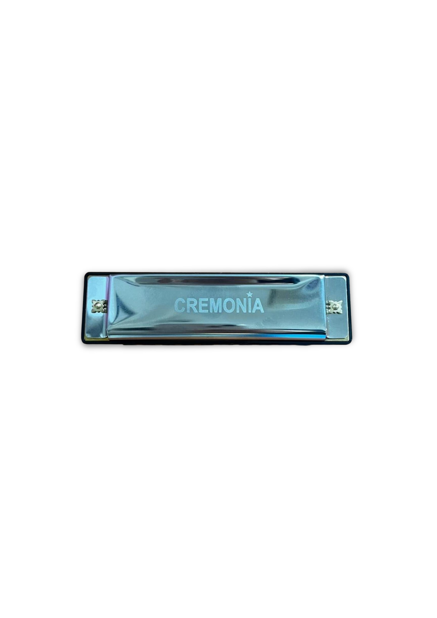 Cremonia 10 delikli mızıka – üstten görünüm, kutulu