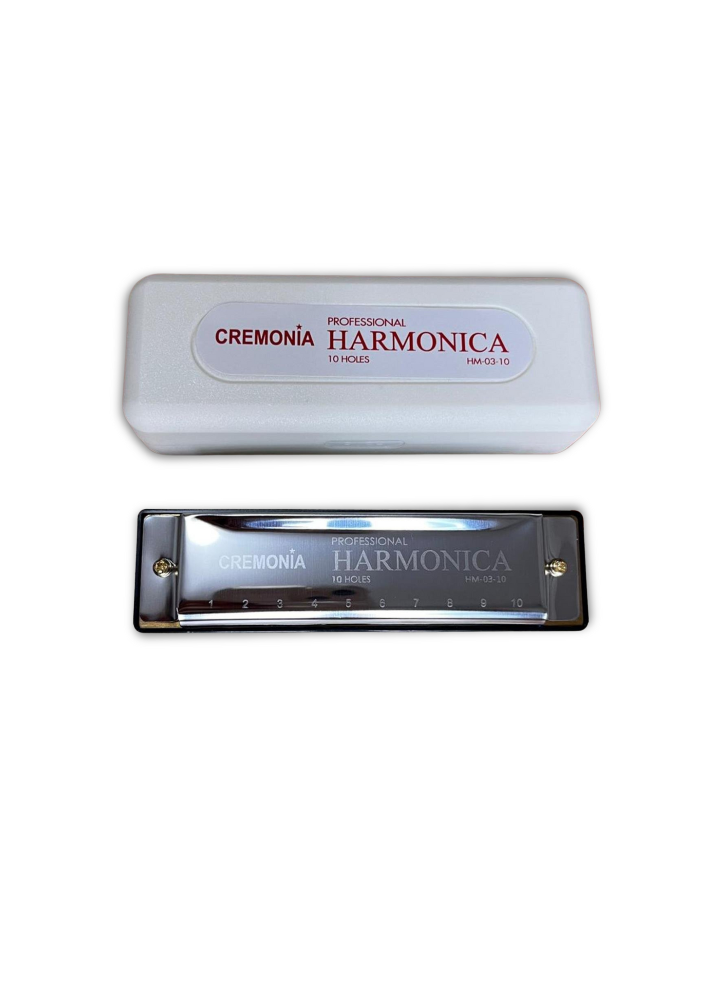 C tonunda mızıka – delik numaraları ve parlak kaplama