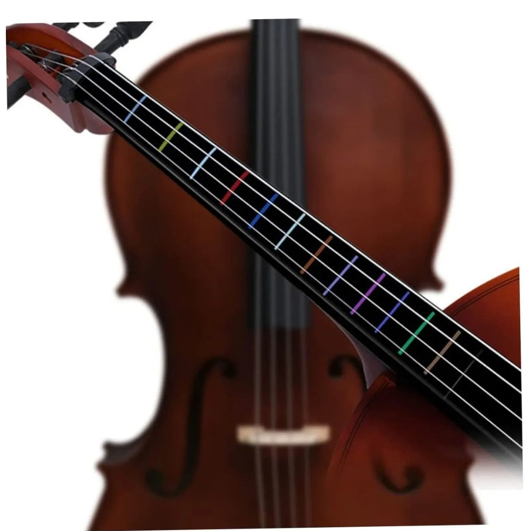 3/4 keman için öğrenme sticker