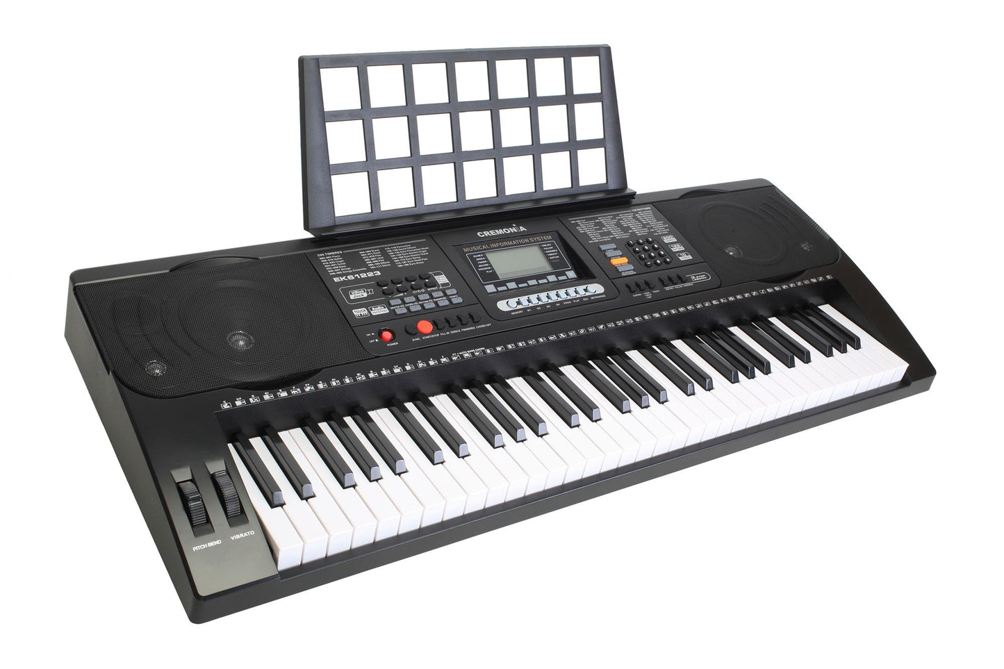 Klavyenin yan profili – hoparlör ve bağlantı bölgesi