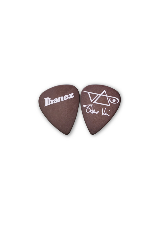 Ibanez Steve Vai 2’li kahverengi gitar penası seti