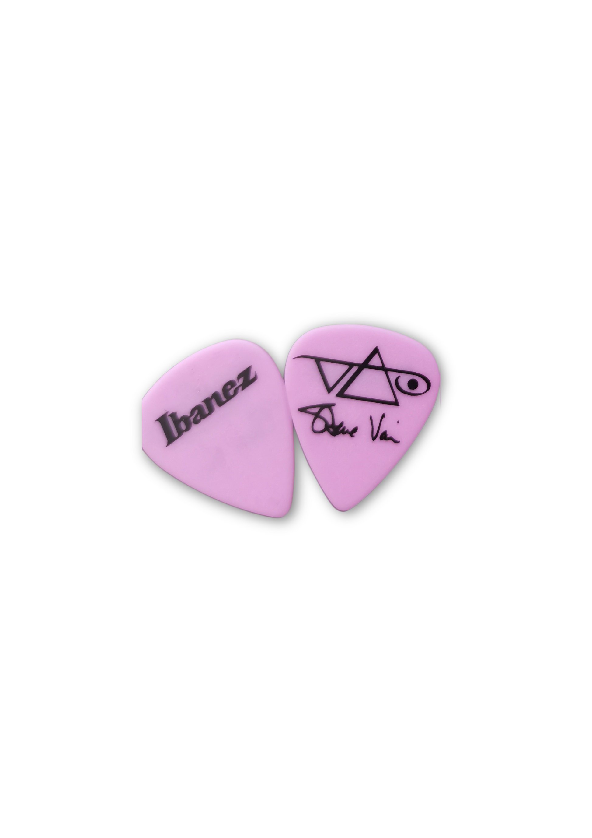 Ibanez Steve Vai 2’li pembe gitar penası seti – imzalı