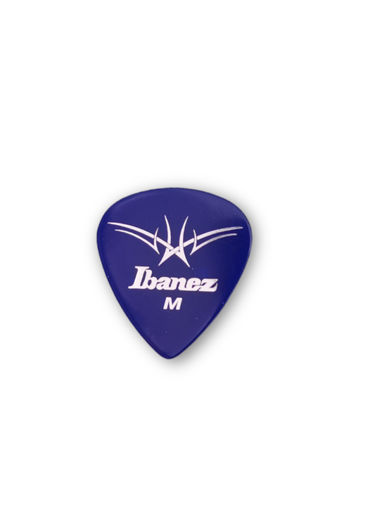 Ibanez mavi tribal desenli M gitar penası

