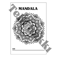 Çocuklar için boyama etkinliği – mandala deseni indirilebilir