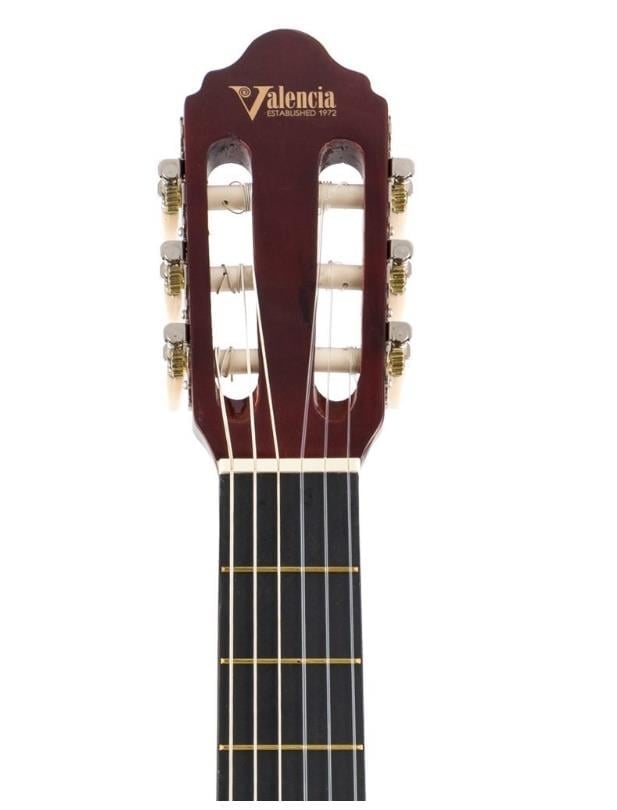 Çelik sap detaylı klasik gitar – sağlam yapı

